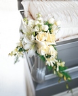 Elegant Remembrance Casket Adornment